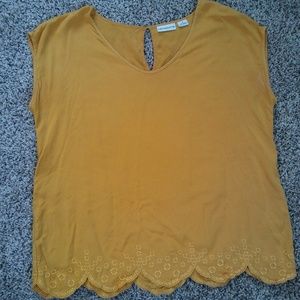 Mustard Yellow Top